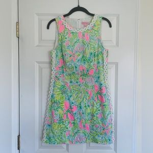 Lilly Pulitzer Mila Shift Dress in Coconut Jungle Print